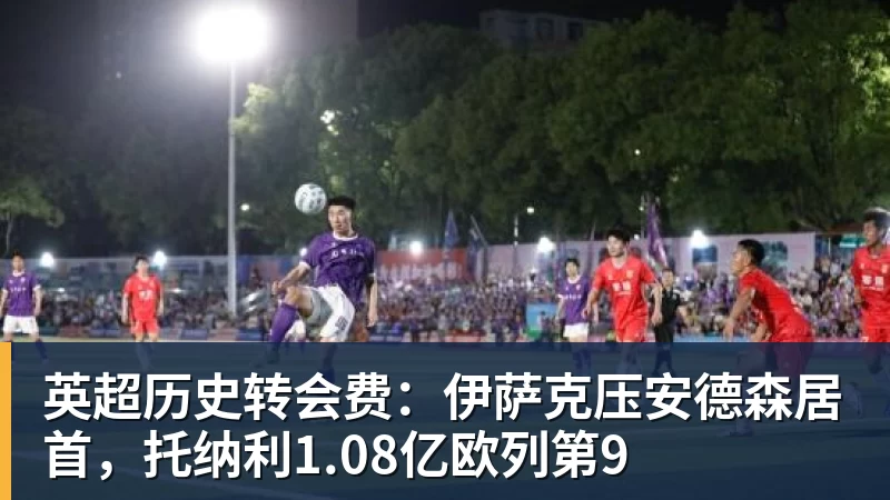 尊龙凯时英超历史转会费：伊萨克压安德森居首，托纳利1.08亿欧列第9